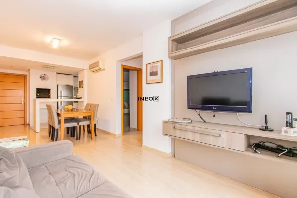 Foto de Apartamento Mobiliado com 2 Dormitórios, Suíte e Vaga