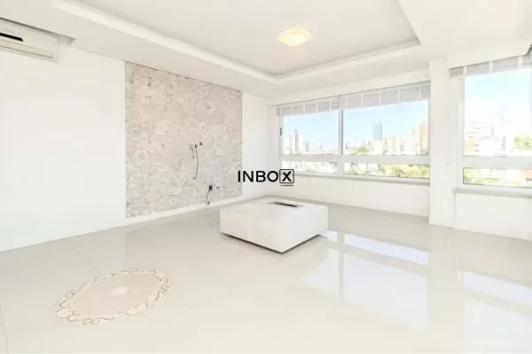Foto de Apartamento semi-mobiliado,  2 quartos, sendo 1 suíte, torre única, lareira, churrasqueira e 2 vagas.