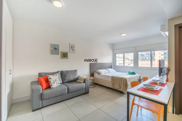 Foto de APTO Studio Mobiliado Decorado com 1 vaga no bairro Floresta em Porto Alegre.