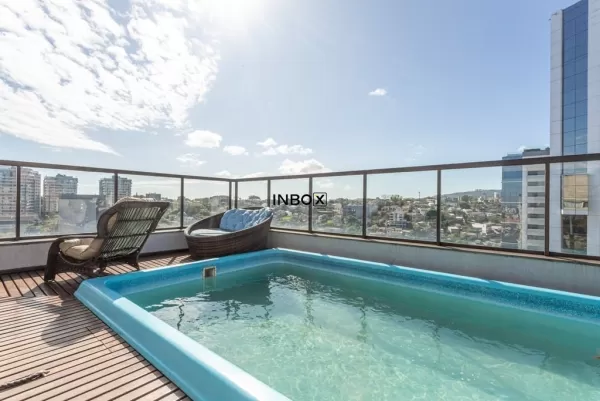 Foto de Cobertura 3 dorm. - 240.00m² - Chácara das Pedras, POA/RS - IBX12152