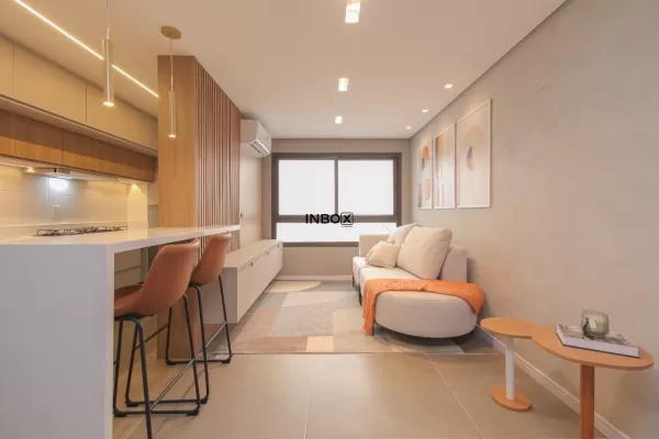 Foto de APTO NOVO 02 quartos (01 suíte) 1 vaga com 63,30m² na Santa Cecilia em Porto Alegre.