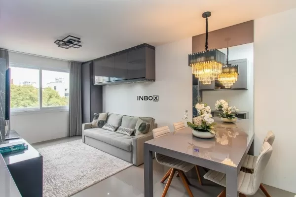 Foto de Apartamento com 54m² de área privativa, mobiliado e decorado, suíte, 2 vagas