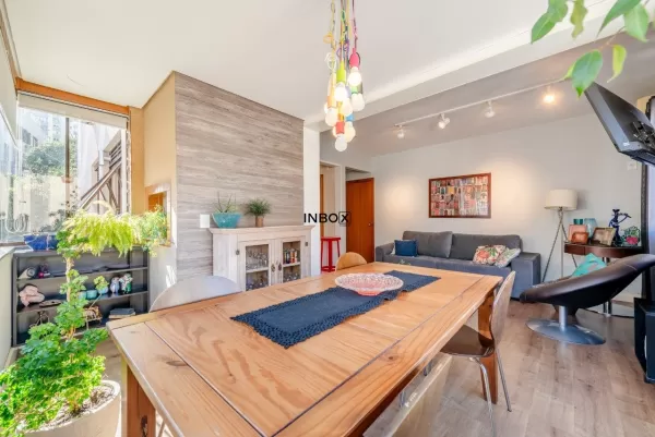 Foto de Apartamento com 77 m² de área privativa, 2 dormitórios, 1 suíte, 2 vagas de garagem