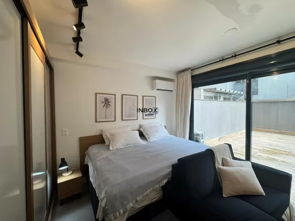 Foto de Apartamento Garden Alto Padrão com 1 Dormitório e Vaga