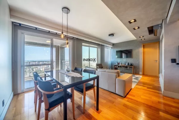 Foto de Apartamento com 95m² de área privativa, mobiliado, de 2 dormitórios, 2 suítes, 2 vagas