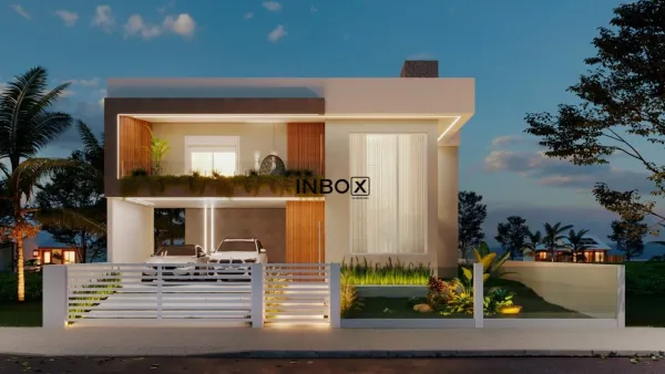 Foto de INBOX CIA IMOBILIÁRIA VENDE; Belíssima casa  na praia de BELLA TORRES em Santa Catarina.